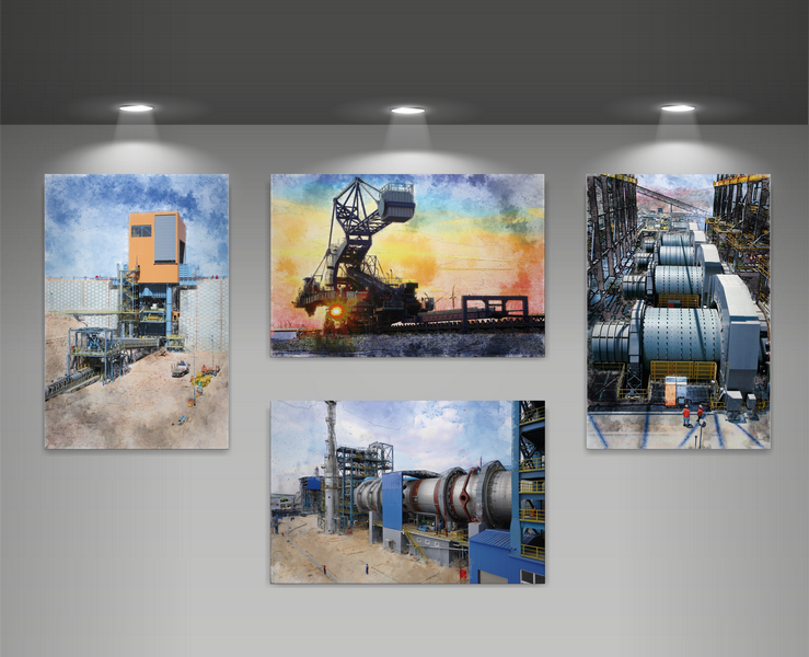 Стилизация фотографий для Thyssenkrupp